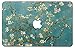 Customized Famous Painting Series Vincent Van Gogh Almond-tree Branch in Blossom Special Design Water Resistant Hard Case for Macbook Air 13