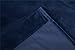 HCILY Blackout Velvet Curtains Navy 96 INCH Thermal Insulated for Bedroom 2 Panels (W52'' x L96'', Blue)