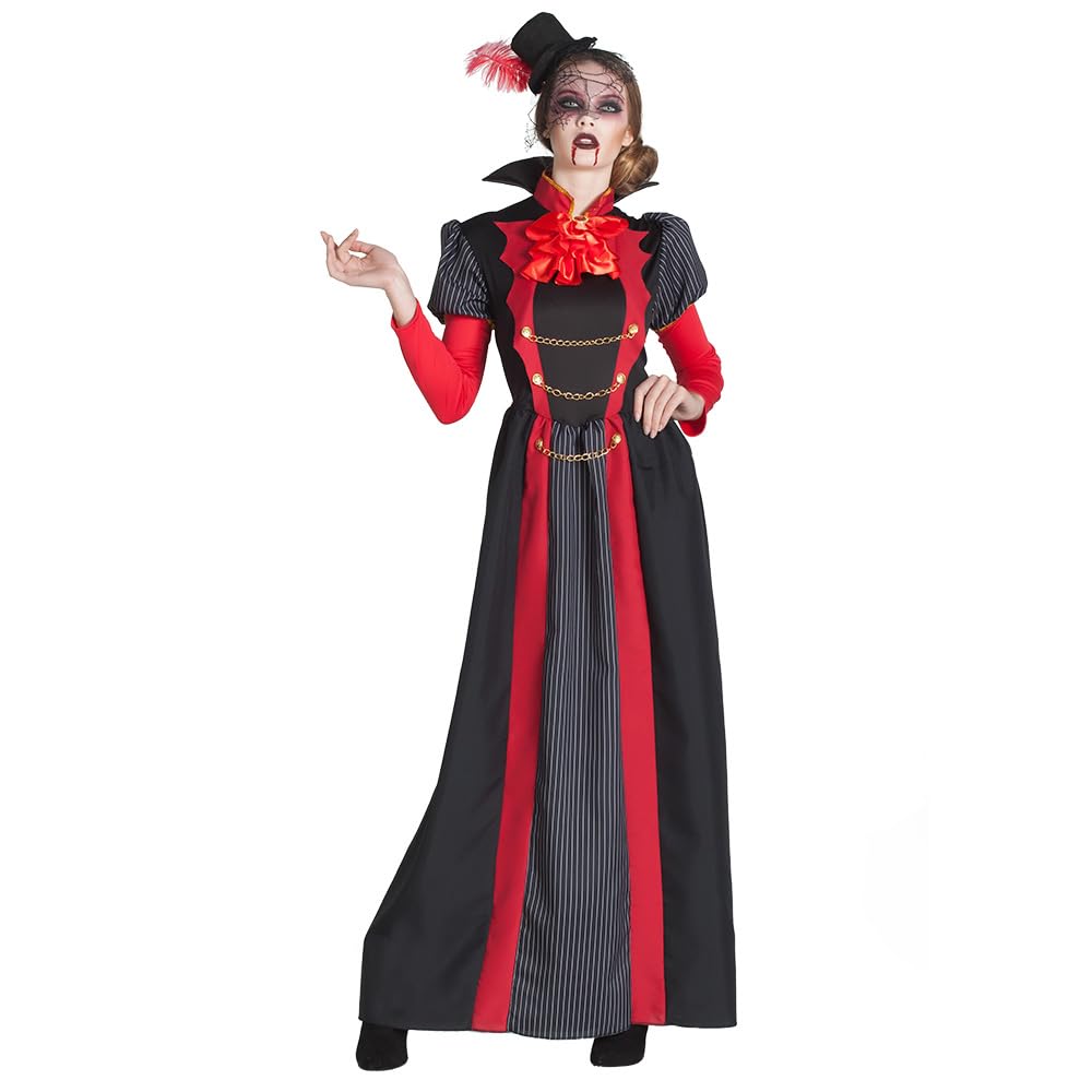 Boland 79249 Adult Vampire Emyra Costume, Multi-Coloured, M-L