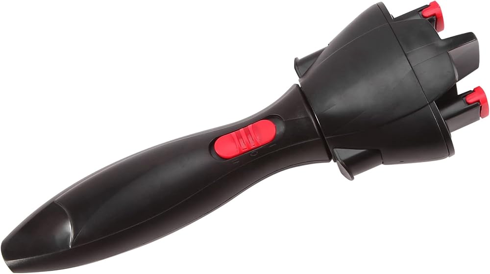 Papiivan Automatic Electric Hair Braider Twist Styling Device Black Red Portable