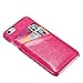 iPhone 6S Plus Case, iPhone 6 Plus Case, Joopapa iPhone 6/6S Plus Wallet Case, Leather Wallet Case back Cover with 2 Credit Card/ID Card Slots for Apple iPhone 6S Plus / iPhone 6 Plus (Pink)