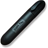 Tightpac Bluntpac Airtight Smell Proof Tube, Multi-Use Container, Black | Waterproof, High-Impact Polymer, Floating Design, Belt Clip, Dual-Item Capacity, Taiwan-Made