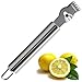 Gaiatop Lemon Zester Grater with Channel Knife and Hanging Loop Stainless Steel