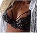 Underwear,toraway Women Black Lace Bandage Vest Lingerie Bra Top (X-Large, Black)