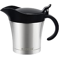 Rorence Stainless Steel Double Insulated Gravy Boat/Sauce Jug 16 Ounce Capacity