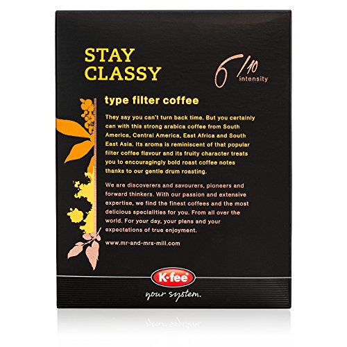 Mr & Mrs Mill Kaffeekapseln Stay Classy Filterkaffee, Stärke 6, K-fee System, 6er Pack (6 x 114 g) – Bild 3