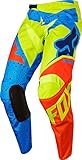 Fox Racing 2017 Youth 180 Nirv Pant Yellow/Blue 28