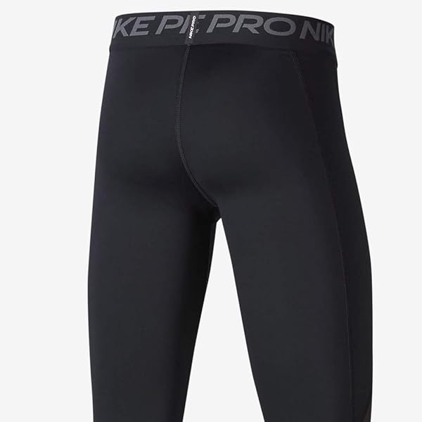 NIKE BOYS PRO TIGHT CK4546-010 SIZE L BLACK/WHITE
