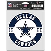 Dallas Cowboys Patch Fan Decals 3.75" x 5"