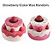 WATINC Random 3pcs Jumbo Strawberry Ice Cream&Three Cakes Panda Squishes Stress Relief Soft Toy Slow Rising Squeeze Toys(Strawberry Ice Cream&Three Cakes)