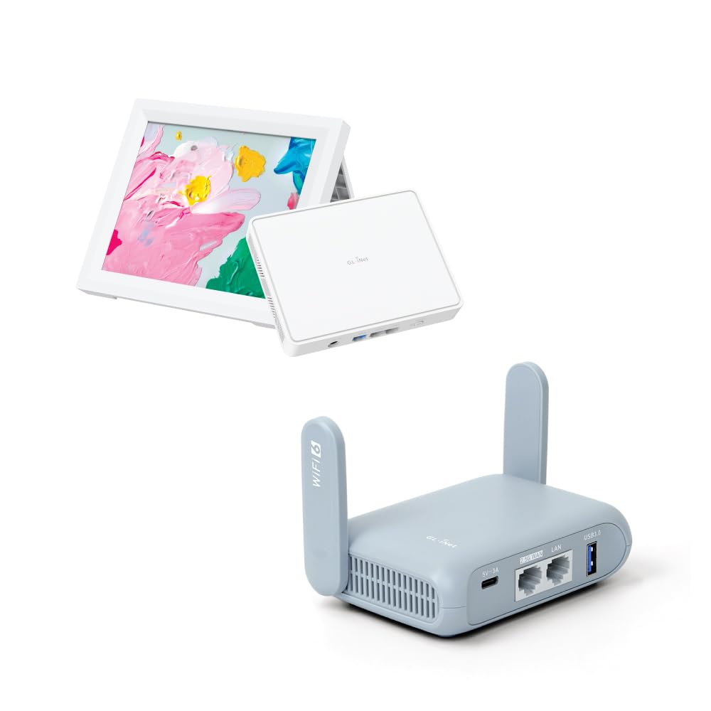 GL.iNet GL-B3000 (Marble) Wireless WiFi 6 Router