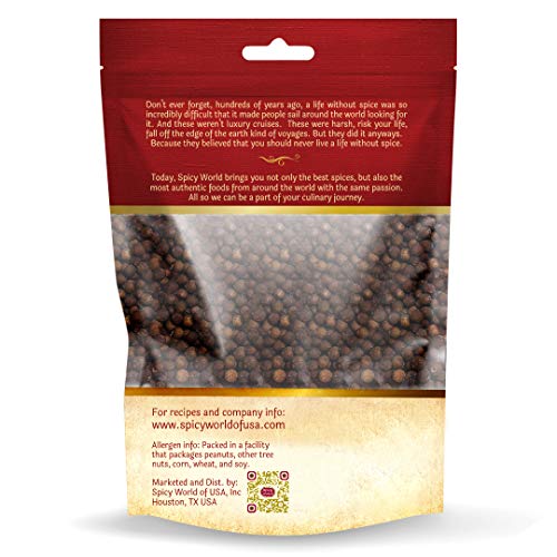 Spicy World Whole Allspice Berries 1 LB Resealable Bag All Spice