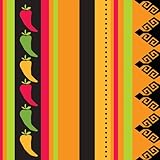 Creative Converting 16 Count 3-Ply Beverage Napkins, Fiesta Grande