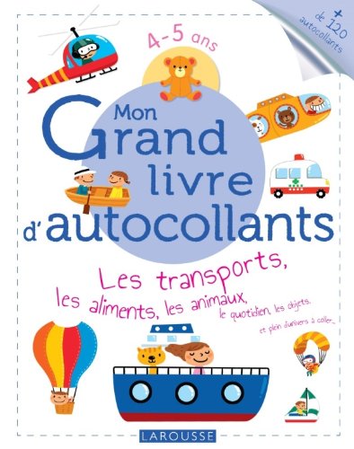 Mon grand livre d'autocollants