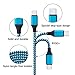USB Type C Charger Cord, HUHUTA 3 Pack 6Ft Nylon Fast USB C Charging Cable Replacement for Samsung Galaxy Fold S10 Note 9 8 S9 Plus, LG G6 G7 V30 V20, Moto G6 Play, Google Pixel XL 3/3 XL