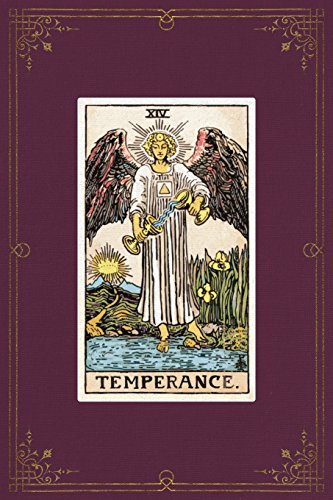 Temperance: 120 Blank Lined Pages, 6 X 9 College Ruled Notebook, Temperance Tarot Card - Antique Vintage Style Journal, Diary, Notebook (Tarot Card ... Vintage Style - Tarot Card Notebooks)