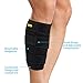 Yosoo Calf Brace Adjustable Shin Splint Support Sleeve Leg Compression Wrap for Pulled Calf Muscle Pain Strain Injury, Swelling, Fits Men and Women, Black