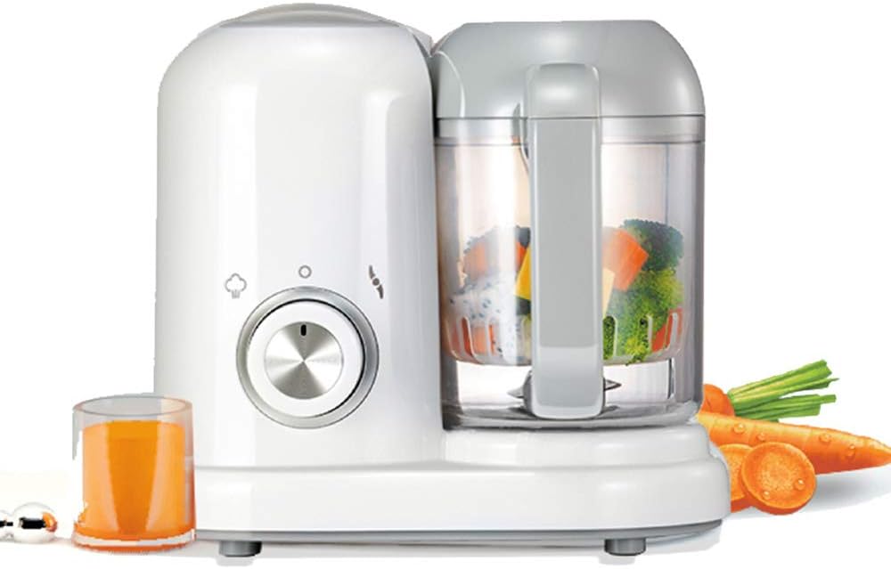 MYRCLMY Multi-Functional Baby Food Processor Maker Food Processor Blender Grinder Steamer Healthy Multifunctional Mills Machine,For Infants Toddlers Elderly Patient