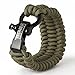 Titan Paracord Survival Bracelet | OLIVE DRAB | MEDIUM (Fits 7