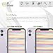IQShield 2 Pack Screen Protector for iPhone 11/iPhone XR (6.1 inch) (Case Friendly + Camera Lens) LiquidSkin Anti-Bubble Clear TPU Film