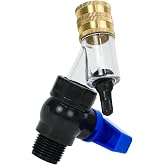 Water Heater Flush Kit for Gas & Electric Tanks - Removes Sediment, Improves Hot Water Supply & Efficiency