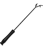 Amish Made Solid Steel Fire Poker – 35 Inch, 1/2 Inch Thick, Heavy Duty Heat Resistant