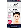 Biore Deep Cleansing Pore Strips, 8 Nose Strips. (Pack of 2)