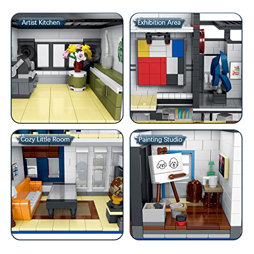 GEVINST Art Gallery Building Kit for Adults Challenging Girls, A