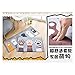 Huluwa Door Mat, Cute Cartoon Floor Mat Entry Carpet, Bathroom Absorbent Mat, Bedroom Area Rug Entrance Mat, Cat Palm, 23.6
