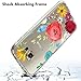 Clear Case for Samsung Galaxy S21 Plus Soft TPU+Hard PC Shockproof Case Samsung S21 Plus Cover Case for Galaxy S21 Plus Flower Case Protection Back Case Samsung Galaxy S21 Plus Phone Case 2021 6.7
