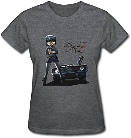 WANXIN Women's Gorillaz Stylo T-shirt Size S DeepHeather
