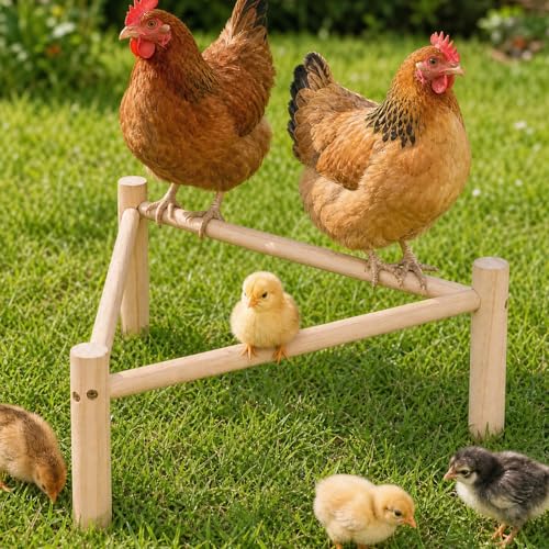 Auliand Pine Chicken Perch
