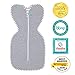 Love To Dream Swaddle UP, Gray, Newborn, 5-8.5 lbs, Dramatically Better Sleep, Allow Baby to Sleep in Their Preferred arms up Position for self-Soothing, snug fit Calms Startle Reflex primary