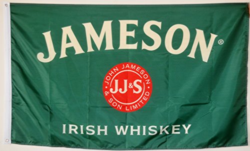 2But Jameson Irish Whiskey Flag Banner 3X5Feet