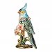 HSRT Cockatiel Parrot Bird Figurine Treasured Trinket Jewelry Necklace Box Pewter Ornament Collectible