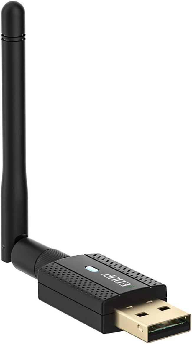 EDUP 600Mbps Bluetooth 4.2 USB WiFi Adapter, Dual Band 2.4Ghz / 5 Ghz
