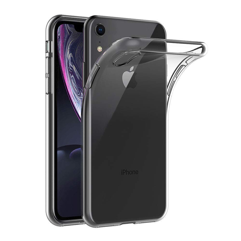 MaiJin Case for Apple iPhone XR (6.1 inch) Soft TPU Rubber Gel Bumper Transparent Back Cover