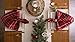 DII Holiday Dining Table Linen Collection Tartan Holly Plaid, Square Cloth Napkin Set, 20x20, Red & Green, 6 Count