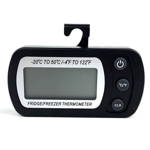 Termómetro digital para nevera Anscio, resistente al agua, mini ...