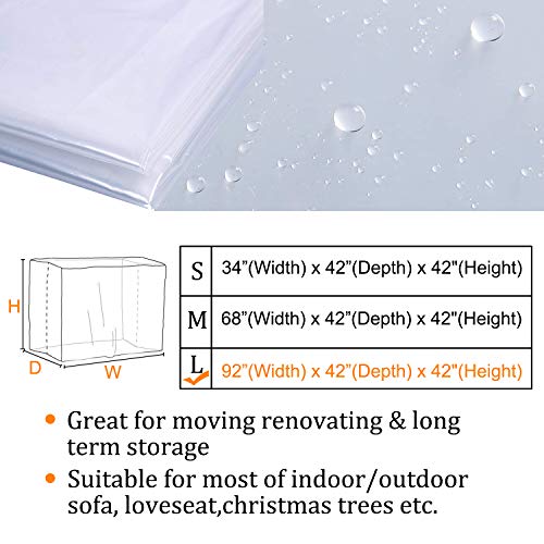 STARTWO-Furniture-Cover-Plastic-Bag-Plastic-Couch-Cover-Heavy-Duty-Water-Resistant-Thick-Clear-Sofa-Slipover-for-Moving-and-Long-Term-Storage