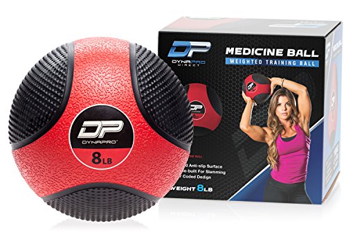 DYNAPRO Medicine Ball (Red- 8LB)