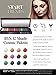 BYS Cosmic Eyeshadow Palette Tin with Mirror & Applicator 12 Shades Shimmer Unicorn Bold Bright Neon Galaxy