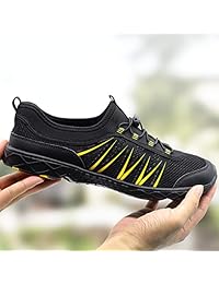 Mokaloo Water Shoes, Quick Drying Aqua Water Shoes for Men and Women, Beach Shoes Barefoot Swim Mesh Slip Hiking Sneakers for Sports Outdoor