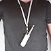Premium Faux Leather EGO Necklace Lanyard for eGo-t, eGo-w, eGo-c, eGo-F, eGo Twist, eCig- Carry Case in Black or White (White)
