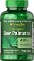 Puritan's Pride Saw Palmetto 450 mg-200 Capsules