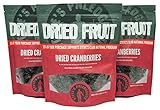Steve's PaleoGoods, Dried Fruit Cranberries, 6 oz (Pack of 3)