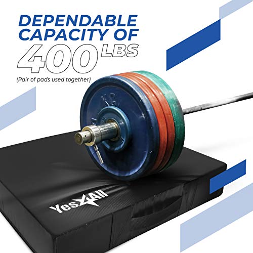 Yes4All Silencer Drop Pads/Weightlifting Drop Pads with PVC Cover