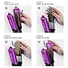 DSHOW Hair Crimper for Women, Hair Waver Hair Straightener with 4 Interchangeable Titanium Ceramic Flat Crimping Iron Plates (Black)
