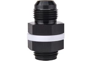 EVIL ENERGY Male 10AN Bulkhead Fuel Cell Fitting Adapter Aluminum Straight