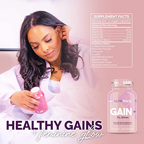 NutriThickWeightGainEnhancementCapsulesButtBreastEnlargement